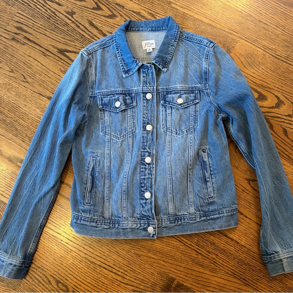 J. Crew Light Blue Denim Jean Jacket for Kids